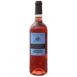 Merlot rosé 2023, Les hauts de Talmont sur gironde, Vin rosé, vin charentais, 